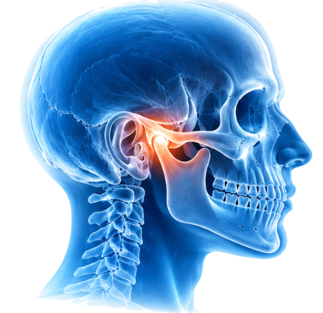 Ícone de articulação temporomandibular